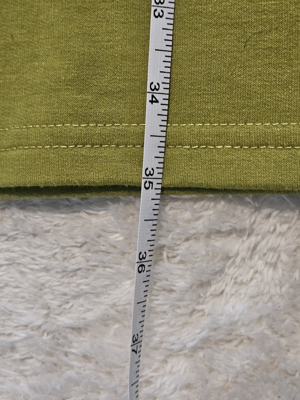StitchDrop Green Oversized T-Shirt Dress Size OS Will Fit XS - M Minimalist - Picture 5 of 6